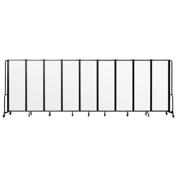 National Public Seating Room Divider 6'h 9 Sections Whiteboard Panels