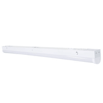 Satco Led 4ft Linear Strip Light 30w/40w/50w White Finish Cct Selctable 100-277v