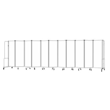 Image for National Public Seating Room Divider 6'h 11 Sections Whiteboard Panels Grey from HD Supply