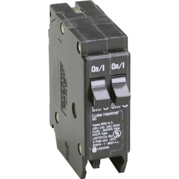 Image for Cutler-Hammer 20 Amp 120 Volt 2-Pole Circuit Breaker from HD Supply