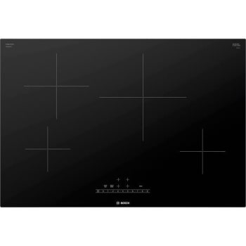 Bosch 500 Series 30 Inch Induction Cooktop In Black With 4 Speed Boost Elements