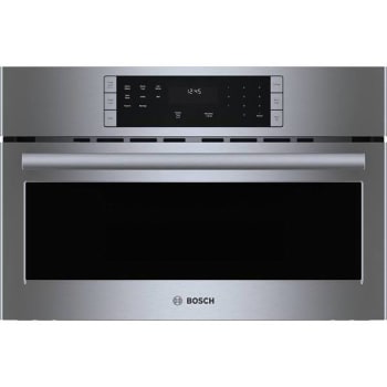 Image for Bosch 500 Series 30 Inch 1.6 Cubic Feet Built-In Microwave In Stainless Steel from HD Supply