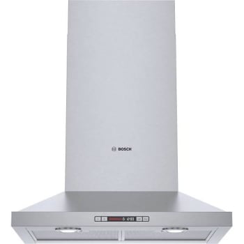 Image for Bosch 300 Series 24 Inch Pyramid Style Canopy Wall Hood, Energy Star, 300 Cfm from HD Supply