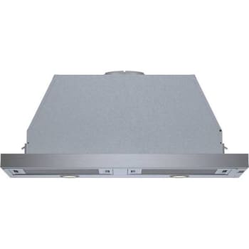 Bosch 500 Series 30 Inch Pull-Out Range Hood With Lights In Stainless Steel