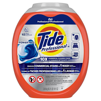 Tide Professional Original Scent Liquid Laundry Detergent Pods Case Of 4