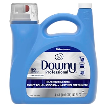 Image for Downy Professional Clean Commercial Grade Liquid Laundry Fabric Softener, Fresh Scent, 140 Oz, Case Of 4 from HD Supply