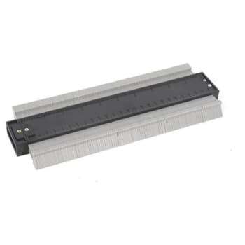 Goldblatt Pacesetter Contour Gauge, Plastic, 10"