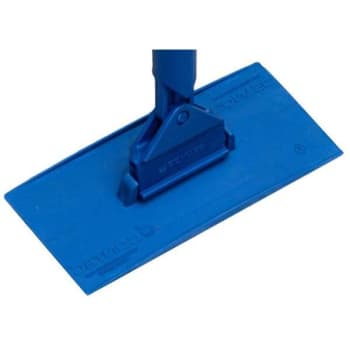 Image for Contec Zerogravity™ Tight Quarters Mop Frame Blue 4"x9" Case Of 6 from HD Supply