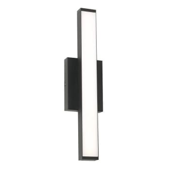 Image for AFX® Gale 18 In. LED Outdoor Sconce Textured Black 120-277v, 3000k from HD Supply