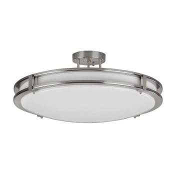 Image for AFX® Carlisle 12 In. LED Semi-Flush Satin Nickel 120v, 27/30/35/40/50k from HD Supply
