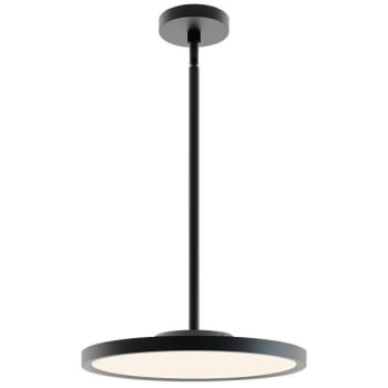 Image for AFX® Edge Round Large 16 In. LED Pendant Fixture Black 120v, 30/40/50k from HD Supply