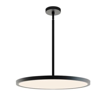 Image for AFX® Edge Round Large 24 In. LED Pendant Fixture Black 120v, 30/40/50k from HD Supply