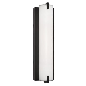 AFX® Axel 16 In. LED Wall Sconce Black 120-277v, 27/30/35/40/50k