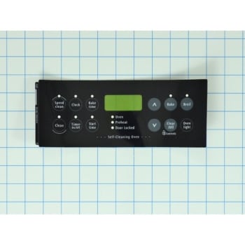 Image for Electrolux Replacement Clock Timer Overlay For Range, Part #316419303 from HD Supply
