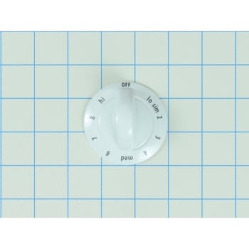 Image for Electrolux Replacement Burner Control Knob For Range, Part #318196633 from HD Supply