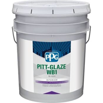 Ppg Architectural Finishes Pitt-Glaze® Epoxy Semi-Gloss Paint, Midtone, 5 Gallon