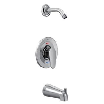 Image for Cleveland Faucet Group Edgestone Tub And Shower Trim No Head Chrome from HD Supply