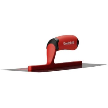 Image for Goldblatt Red Eifs Stainless Steel Finishing Trowel, Red Soft Grip, 13" X 5" from HD Supply
