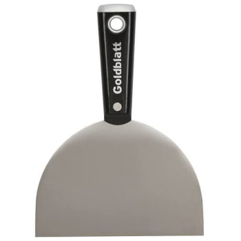 Goldblatt Stainless Steel Joint And Putty Knife, Nylon Grip/Hammer, 6"