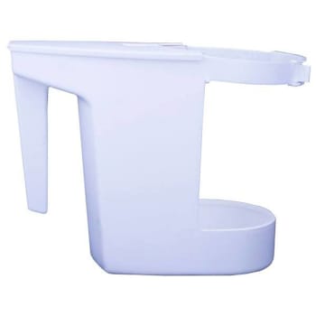 Janico White Toilet Bowl Mop Caddy