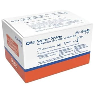 Bd Veritor™ System Sars-Cov-2 / Influenza A + B Tests Clia Waived Package Of 30