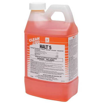Spartan Halt 5 Concentrated One-Step Disinfectant, Case Of 4