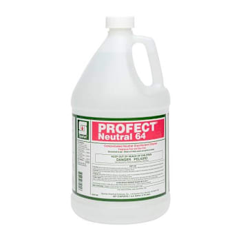 Spartan Profect Neutral 64 2oz Neutral Disinfectant No Dye/Frag Case Of 4
