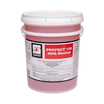 Spartan Profect 128 Hdq Neutral 1oz Neutral Disinfectant W/ Dye/Frag