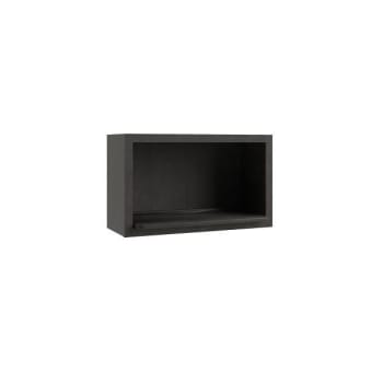 Image for Cnc Cabinetry Luxor Microwave Wall Cabinet, 30"w X 18"h, Shaker Smoky Grey from HD Supply