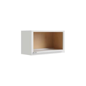 Image for Cnc Cabinetry Luxor Microwave Wall Cabinet, 30"w X 18"h X 12"d, Shaker White from HD Supply