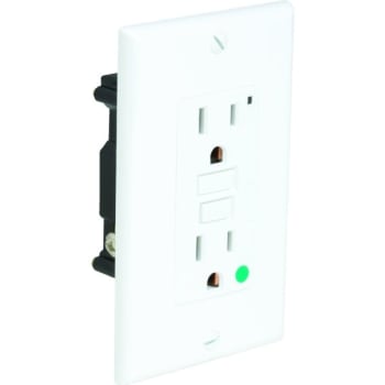 Image for Hubbell® 15a 125v Hospital Grade Self-Test Gfci Receptacle (White) from HD Supply