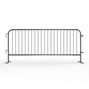 Angry Bull Barricades Angrycade Metal Crowd Control Barricade - Steel
