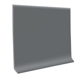 Image for Roppe Vinyl Wallbase Cove 4inx48in Dark Gray Case Of 16 from HD Supply