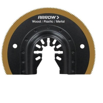 Arrow Titanium Coated Bi-Metal Segment Blade, 3-7/16"