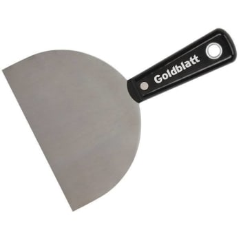 Goldblatt Spring Steel Joint And Putty Knife, Nylon Grip, 6"