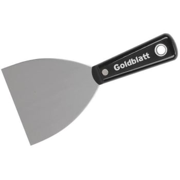Goldblatt Spring Steel Joint And Putty Knife, Nylon Grip, 4"