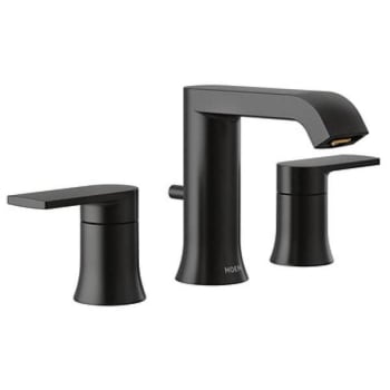 Image for Moen Genta Two Handle Widespread Faucet In Black from HD Supply