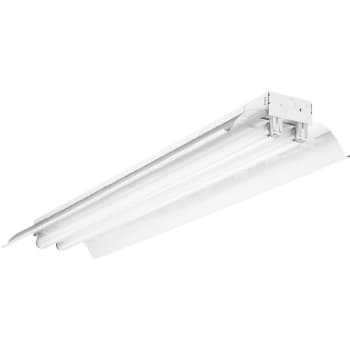 Image for Lithonia Lighting® 4' Gloss White Fluorescent Striplight W/ 32w, White Enamel Finish from HD Supply