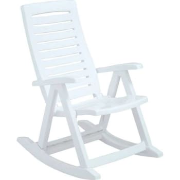Image for Inval America Rimax Resin Rocking Chair White from HD Supply