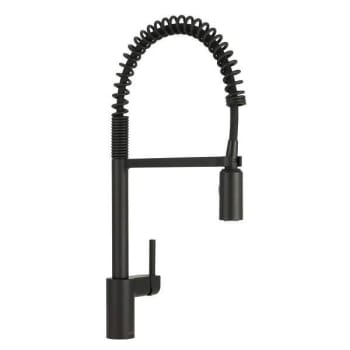 Image for Moen Matte Black One-Handle Pulldown Kitchen Faucet Model 5923bl from HD Supply