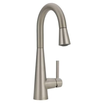 Image for Moen Spot Resist Stainless One-Handle Bar Faucet Model 7664srs from HD Supply