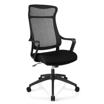 Image for Realspace Lenzer Mesh High-Back Task Chair Black Bifma Compliant from HD Supply