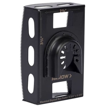 Image for Arrow 1 Gang Electrical Drywall Box Cutter, 3-3/4" X 2-3/8" from HD Supply