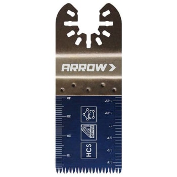 Arrow Japanese Tooth Hardwood Blade, 1-5/16", Package Of 3