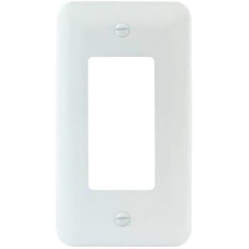 Image for Titan3 White Smooth 1-Gang Rocker Princess Metal Wall Plate from HD Supply