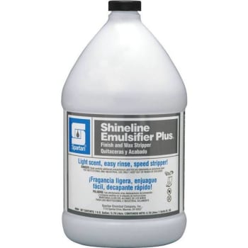 Image for Spartan Shineline Emulsifier Plus Floor Finish Remover, 1 Gal,  Case Of 4 from HD Supply