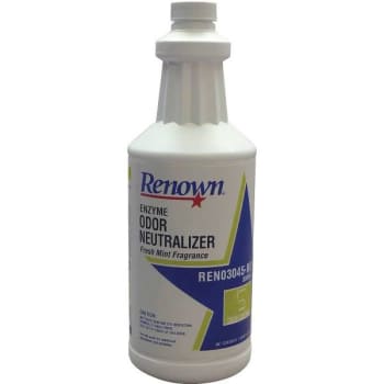 Renown 1 Qt Fresh Mint Enzyme Odor Neutralizer Case Of 12