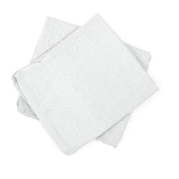 Image for Bar Towel Terry White Hemmed Reusable Case Of 60 from HD Supply
