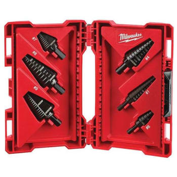 Image for Milwaukee Black Oxide Step Drill Bit Set from HD Supply