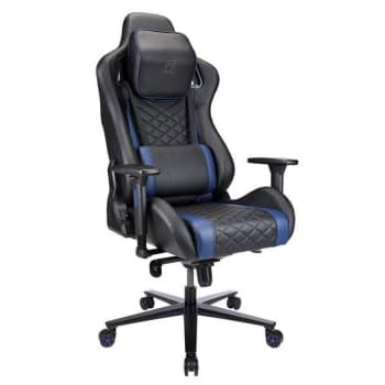 Image for Rs Gaming Davanti Vegan Leather High-Back Gaming Chair Blk/Blue Bifma Compliant from HD Supply